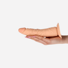 sexy shop Dildo Vibrante Realistico Flesh Earth Flavour 7'' Carne 18 cm - Sensualshop toys
