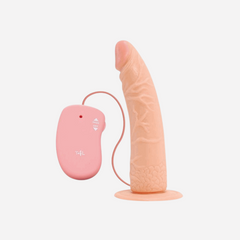 Dildo Vibrante Realistico Flesh Earth Flavour 7'' Carne 18 cm