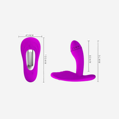 sexy shop Vibratore Punto G Clitoride Con Comando A Distanza Materiale Silicone e ABS Pretty Love - Sensualshop toys