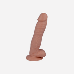 sexy shop Dildo Realistico 21 x 4,6cm Mr Intense 24 Flessibile Morbido e Setoso - Sensualshop toys