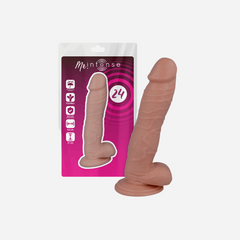 Dildo Realistico 21 x 4,6cm Mr Intense 24 Flessibile Morbido e Setoso