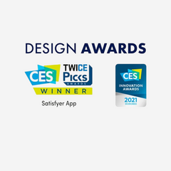 sexy shop Vibratore Con App Riscaldabile Soddisfacente Hot Lover Argento - Sensualshop toys