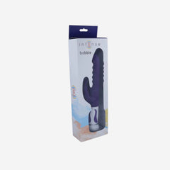 sexy shop Guppy Vibratore Rabbit Intense Bobble Viola - Sensualshop toys