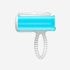 sexy shop Anello Vibrante Flessibile Lingua Casual Love - Materiale flessibile Vibrazione Molto Intensa - Sensualshop toys