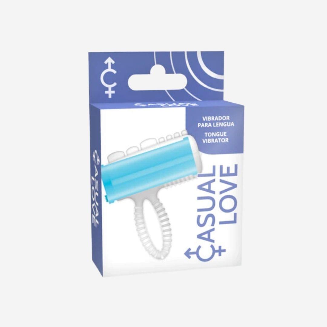 sexy shop Anello Vibrante Flessibile Lingua Casual Love - Materiale flessibile Vibrazione Molto Intensa - Sensualshop toys