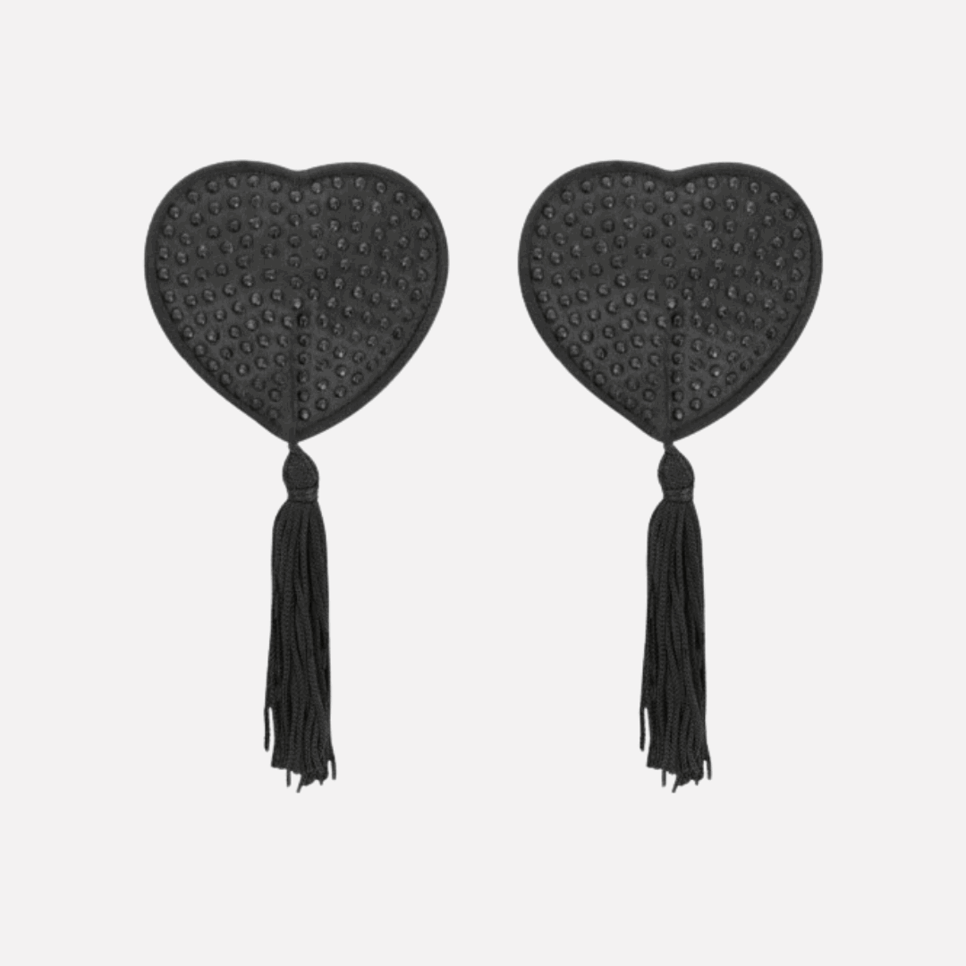 sexy shop Copri Capezzoli Coquette Chic Desire - Nero - Sensualshop toys