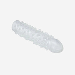 sexy shop Guaina Fallica StimolanteTimeless More Trasparente 16.5cm - Sensualshop toys