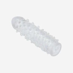 sexy shop Guaina Fallica StimolanteTimeless More Trasparente 16.5cm - Sensualshop toys