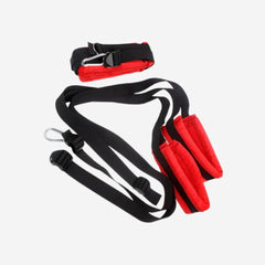 sexy shop Altalena Dell'Amore Bondagerie Per Porta Rosso Nero Altezza regolabile, Cuscinetti Imbottiti e Vellutati - Sensualshop toys