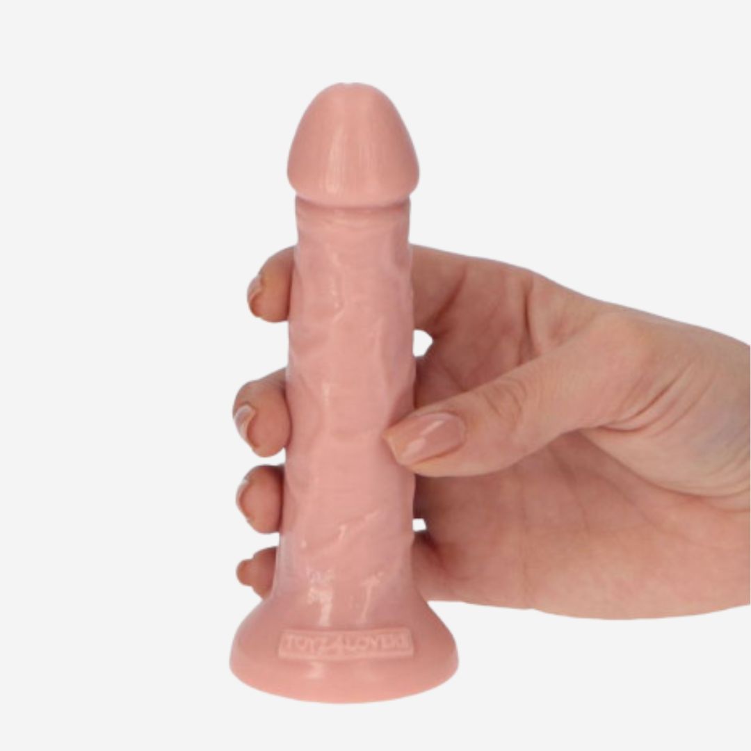 sexy shop Dildo Realistico Materiale Bio based Privo Ftalati Pvc Poldo 11.5 x 3Cm Flesh 4.5 - Sensualshop toys