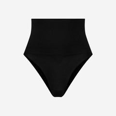 sexy shop Perizoma Vita Alta Controllo Medio Nero Taglia M 90%Poliammide 10%Elastan Bye Bra Seamless - Sensualshop toys