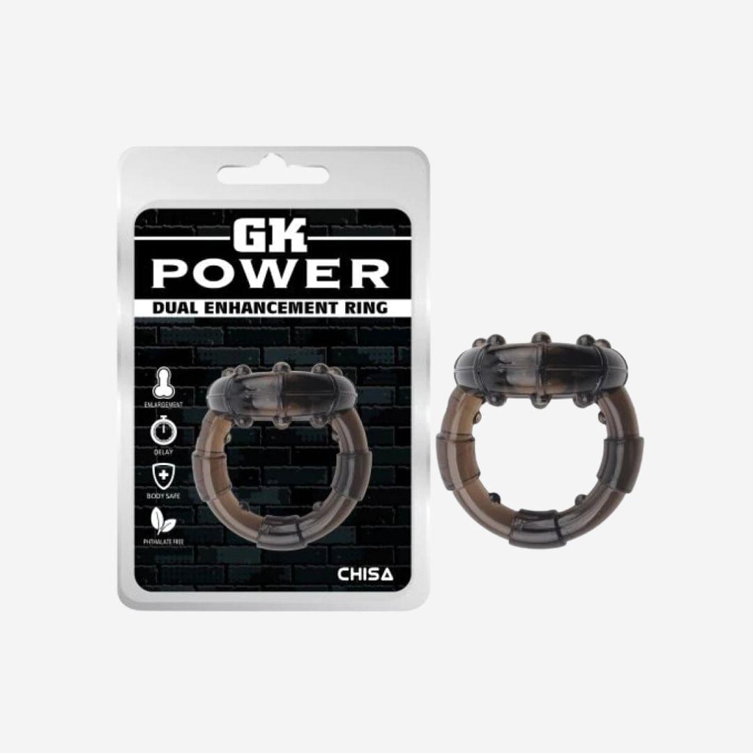 sexy shop Anello fallico Dual Enhancement Altamente Elastico - Sensualshop toys