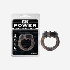 sexy shop Anello fallico Dual Enhancement Altamente Elastico - Sensualshop toys