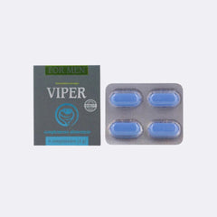sexy shop Integratore Alimentare Viper Per Energia Uomo 4 Capsule - Sensualshop toys