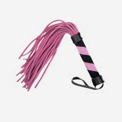 Frusta a Frange Materiale Ecopelle Privo Di Ftalati Colore Rosa Line Whip pink
