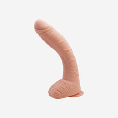 sexy shop Dildo Pelle Realistico Con Venature In TPR Super Morbido 27cm Base a Ventosa - Sensualshop toys