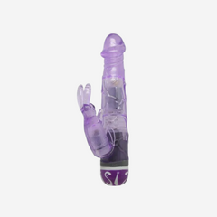 sexy shop Vibratore Rabbit Multivelocità Colore Viola 10 Modalità di Vibrazione Multispeed Materiale TPR Baile Lover Hot - Sensualshop toys