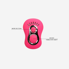 sexy shop Vibratore a Distanza Vagina Clitoride Ano Strap On Con Cinghia Elastica Farfalla - Sensualshop toys
