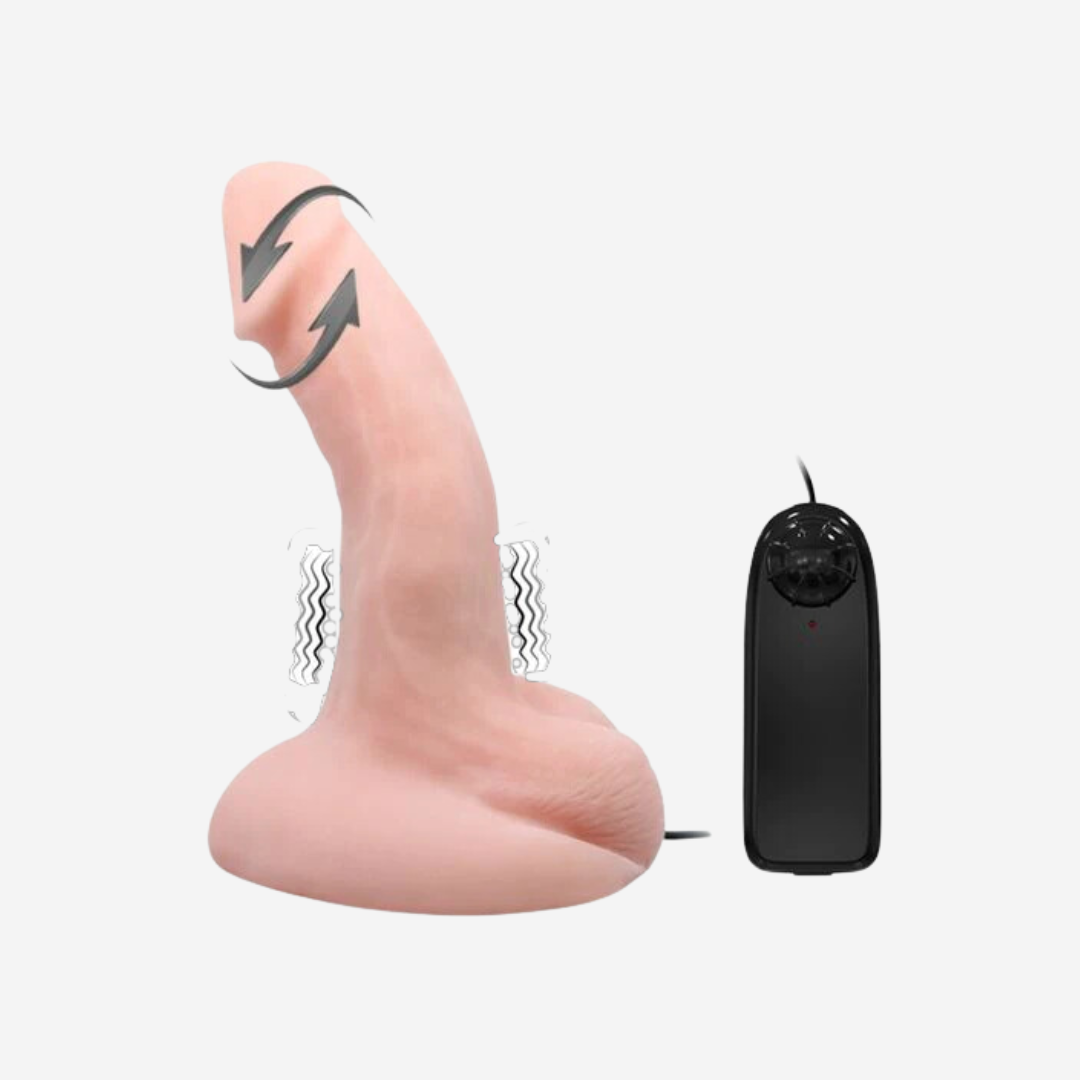 sexy shop Vibratore Realistico Rotante - Sensualshop toys