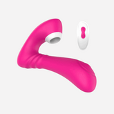 sexy shop Stimolatore doppio Sublime Abs, Privo Di Ftalati, Silicone Medicale Colore Rosa Lunghezza 13.3 cm Diametro 3.5 cm Vibrazione Multiprogramma - Sensualshop toys