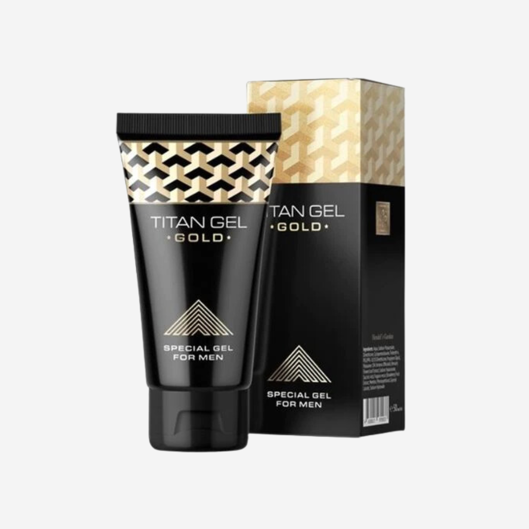 sexy shop Titan Gel Gold - 50 ml Allunga il pene Erezione forte e ferma Potenza, resistenza e prestazioni sessuali - Sensualshop toys