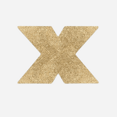 Copri Capezzoli Adesivo Siliconico Riutilizzabile Riempi il Seno Flash Oro