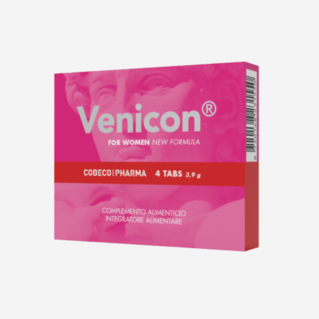 sexy shop Integratore Alimentare Per Donna Venicon 4 Capsule Supporta Desiderio Sessuale - Sensualshop toys