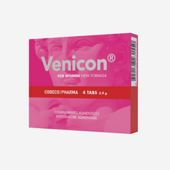 sexy shop Integratore Alimentare Per Donna Venicon 4 Capsule Supporta Desiderio Sessuale - Sensualshop toys