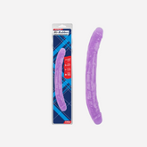Dildo doppio Privo Di Ftalati Pvc Viola Lunghezza 32.5cm x 3.5cm Love Me Purple