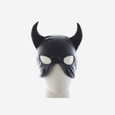 sexy shop Maschera Aggressiva Devil Black Ecopelle Nera Gioco Di Ruolo Per La Coppia - Sensualshop toys