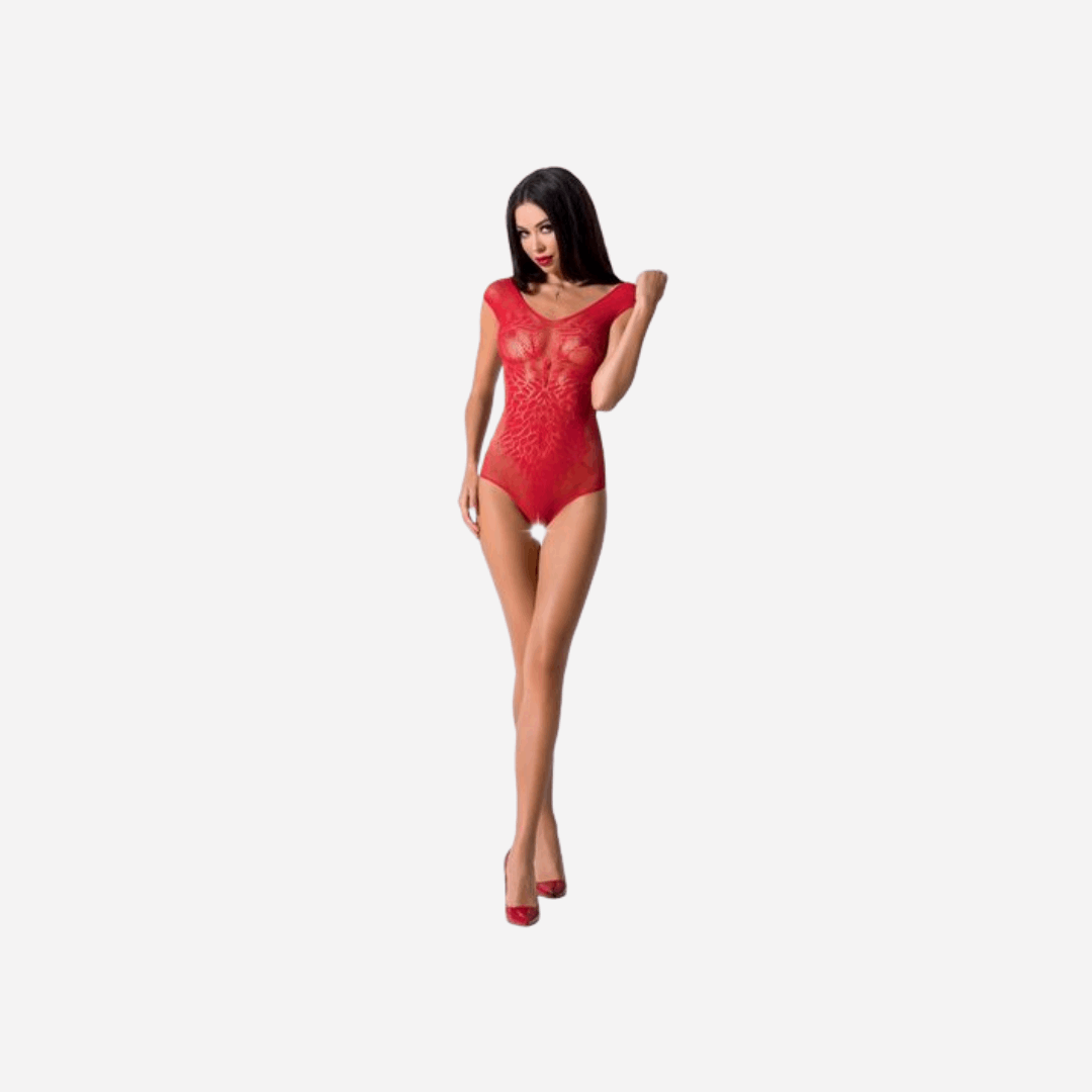 sexy shop Body Passion Erotico Line Forato Con Ricami Ampie Scollature Davanti e Dietro Prodotto in Italia. Taglia Unica O/S - Sensualshop toys