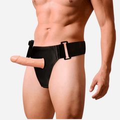 sexy shop Vibratore Strap-On Gregory Con Fascia - 16.5 X4.3 CM + Bendina In Omaggio - Sensualshop toys