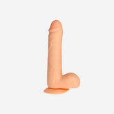 sexy shop Dildo Realistico Ventosa Privo Ftalati Pvc 23Cm per 5Cm Flesh Passion 9 - Sensualshop toys