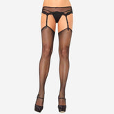 sexy shop Calze A Rete Misteriose ed Avvolgenti Fishnet Leg Avenue - Sensualshop toys