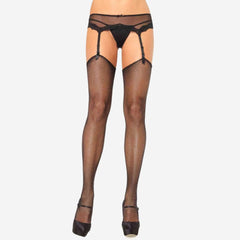 sexy shop Calze A Rete Misteriose ed Avvolgenti Fishnet Leg Avenue - Sensualshop toys
