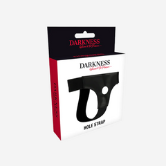 sexy shop Strap On Cinturino con Foro Diametro del Foro 3,5cm Materiale elastico Darkness Hole Strap - Sensualshop toys