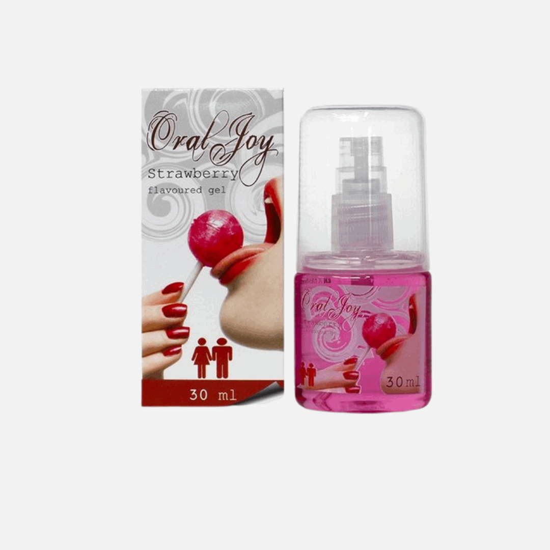 Gel Orale Commestibile Idratante Clitoride Pene Joy Fragola 30ML