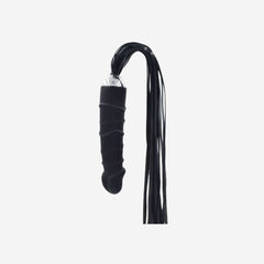 sexy shop Dildo Anale Real Whip Materiale Ecopelle Nero 14cm x 3.5cm - Sensualshop toys