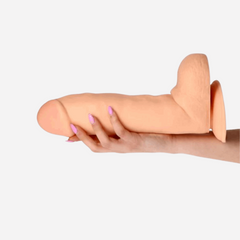 Dildo Lunghezza 28.2cm x 6.5cm Privo Di Ftalati Pvc Per Lei Flesh Emotion 11