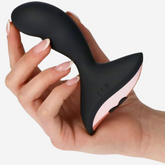 sexy shop Vibratore Behind Vers Materiale: Privo Di Ftalati, Silicone Medicale Colore: Nero Lunghezza: 12.5 cm - Sensualshop toys