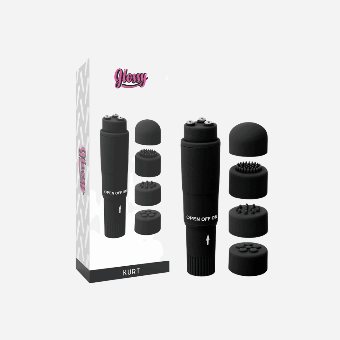 Glossy Kurt Mini Massaggiatore Vibrante 10.7 cm