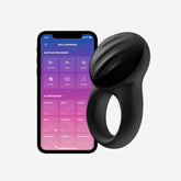 sexy shop Anello Vibrante Con APP o Con Bluetoot Smartphone Soddisfacente Rilevamento Del Movimento - Sensualshop toys