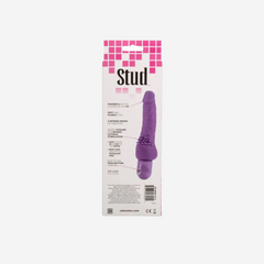 sexy shop Vibratore Impermeabile Realistico Lunghezza 19cm Diametro 6,25cm Power Stud Viola - Sensualshop toys