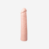 sexy shop Dildo Realistico Con Venature Morbido Flessibbile Misure 25,5cm x 5,3cm System - Sensualshop toys