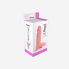 sexy shop Dildo Realistico Ventosa Privo Di Ftalati Pvc Lungi 19.5 Cm X 4.2Cm Flesh Flavour 7.5 - Sensualshop toys