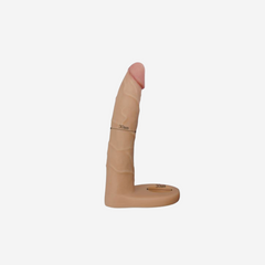 sexy shop Guaina Realistica Strap On Materiale Tpe Lungo 17Cm X 3Cm Ultra Soft - Sensualshop toys