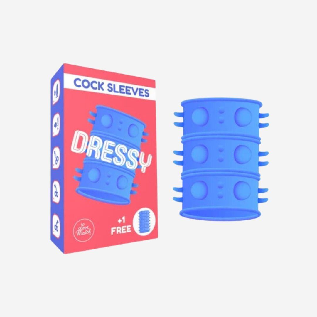 sexy shop Anello Fallico Dressy Sleeves Guaina Per Pene - Sensualshop toys