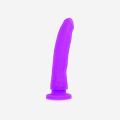 sexy shop Dildo Realistico Privo Ftalati Lattice Ipoallergenico 23 cm Viola Deltaclub - Sensualshop toys