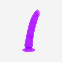 sexy shop Dildo Realistico Privo Ftalati Lattice Ipoallergenico 23 cm Viola Deltaclub - Sensualshop toys