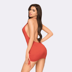 sexy shop Abito Earth Shaker + Perizoma Rosso S/M Penthouse Lingerie - Sensualshop toys